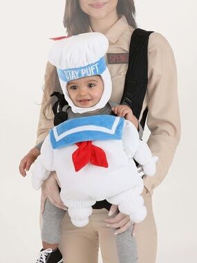 Ghostbusters Stay Puft Marshmallow Man Baby Costume Infant Halloween Costume